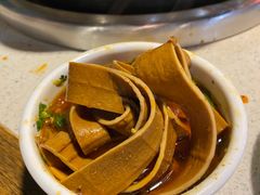 卤豆干-九尺赵老四鲜鹅肠火锅