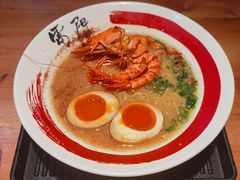 社长原汤拉面双虾双蛋-雷门拉面店(新光天地店)