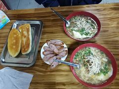 饶阳豆腐脑冲鸡蛋-原掩骨会饶阳豆腐脑总店