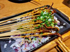 爆香铁板鱿鱼须-聚点串吧·北京烧烤(赵登禹路店)