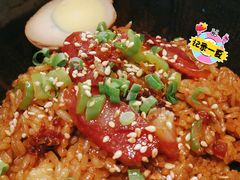 怀旧妈妈捞饭-京参 • 擂椒饭(这有山店)
