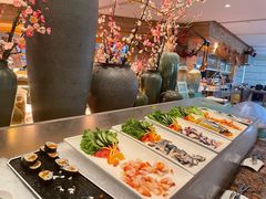 自助取餐区-厦门悦华酒店·绿庭主题自助餐厅