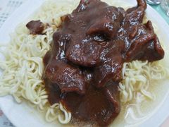 沙爹牛肉公仔面-金凤茶餐厅(湾仔店)