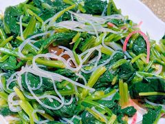 芥辣拌菠菜-燕青小馆(东园大厦店)