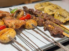 -宝记烧烤·碳锅羊肉·羊蝎子火锅·夜食社(文体路创始店)