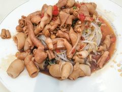 豆芽炒鹅肠-老五小食馆