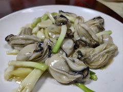 姜葱炒蚝-巫记鸡饭店