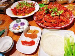 -在老街·淮安大排档·甜麻干煸龙虾·烧烤(河下古镇店)