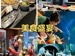 -海棠湾洲际-涛·海底餐厅·美人鱼·自助餐·海底隧道
