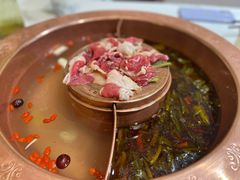 -清真·田园居家酸菜牛肉烤火锅(凤霞路店)
