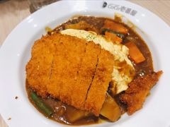 炸猪排咖喱蛋包饭-CoCo壱番屋