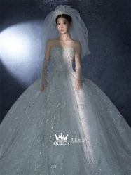 点击看大图 -艾拉·女王婚纱礼服馆