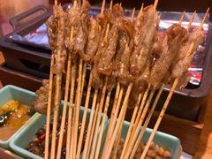 -路边摊小炉子烧烤