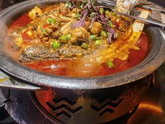-探鱼·鲜青椒爽麻烤鱼(广州欣荣广场店)