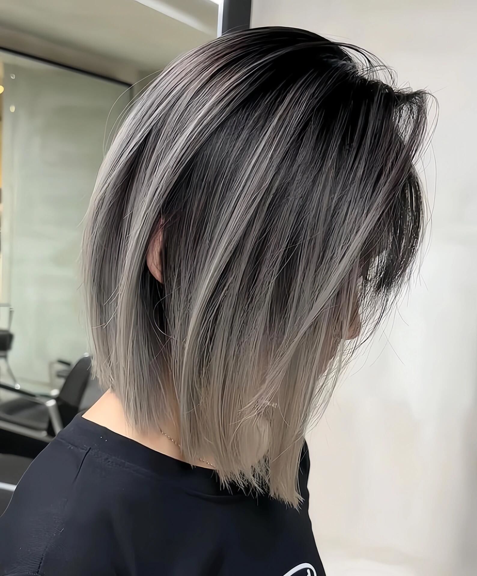 短发都去染这个发色!这个!