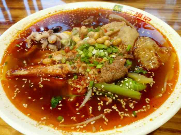 唐氏广福记冒菜-"在徽园外边的街上,还蛮好找的菜品丰富,.