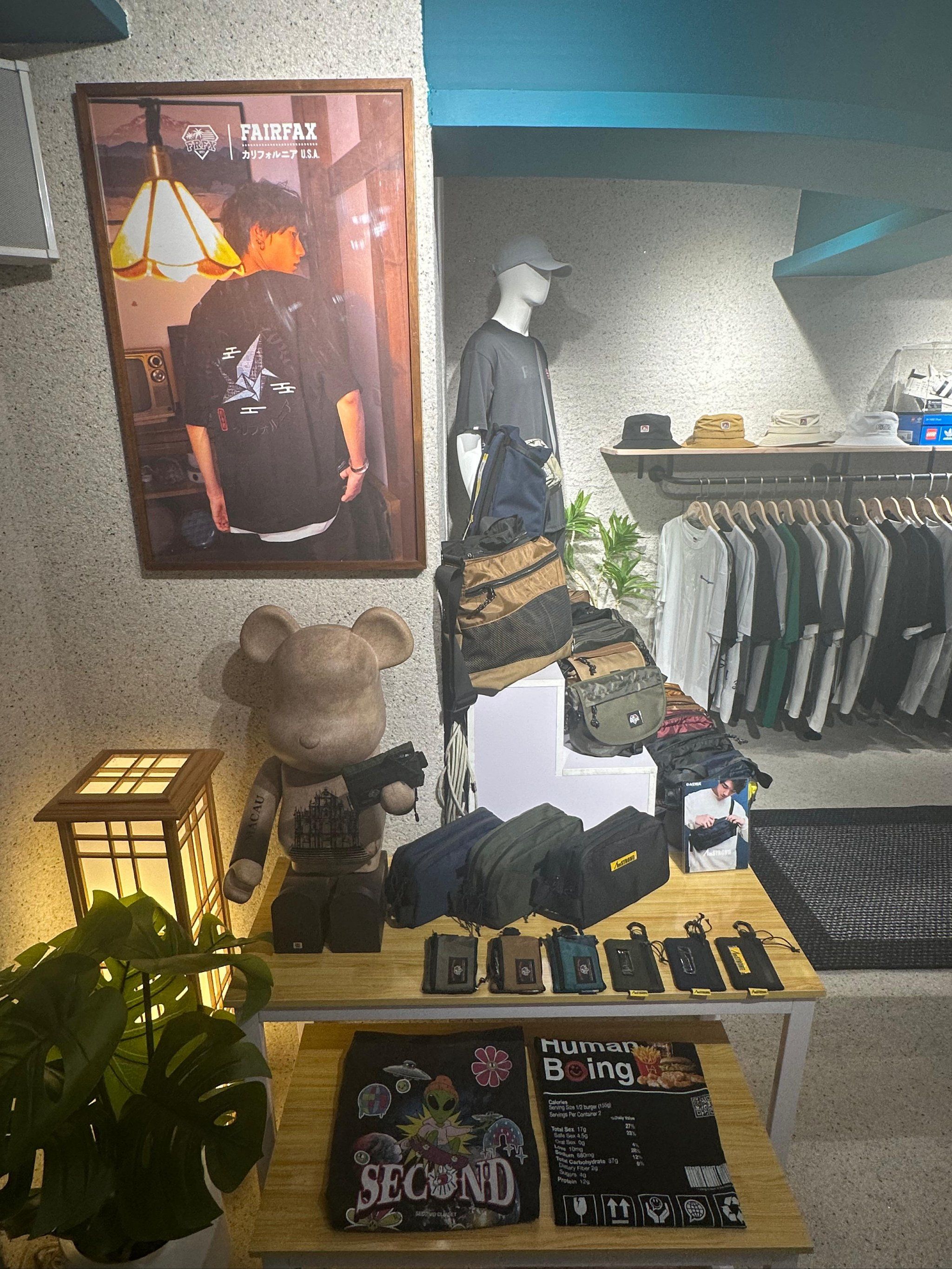 最重要是能在一家店中提供到世界各地的品牌,无论是美国的fairfax