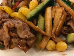 烧汁茶树菇炒牛柳-朱仔记食府(江南大道店)