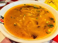 蘑菇汤莜面鱼鱼-西贝(吴江路湟普汇店)
