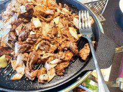 炙子烤呼伦贝尔羔羊肉-喜悦烤鸭·新京菜(王府井店)