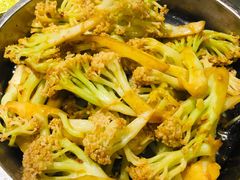 黄豆酱炒台山菜花-大欢喜饭店(江怡路店)