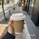 在店门口等开门[偷笑]一定要喝到的热黑咖