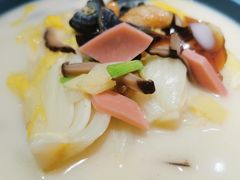 金银蛋上汤娃娃菜-火啫啫·粤式啫啫煲(南通首店)