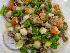 葱爆威海扇贝-郭姐·威海渔村(黄兴路店)