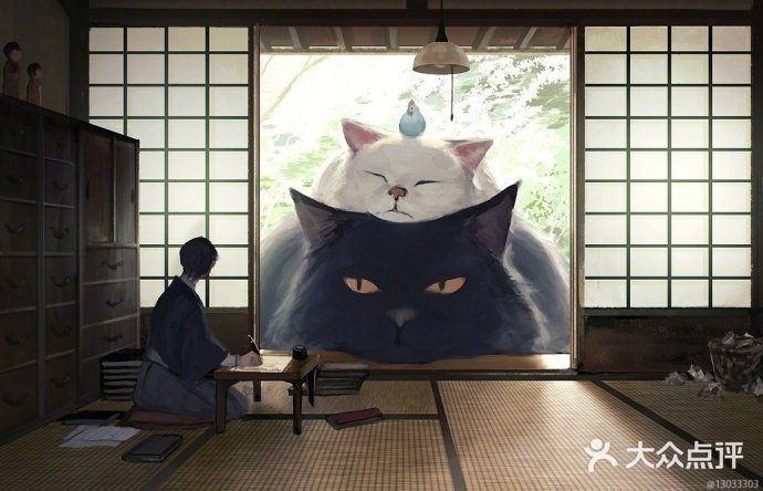 一组动物主题插画作品欣赏🌸🌸