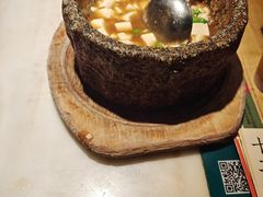 石锅鸡汤豆腐-绿茶餐厅(西单老佛爷店)
