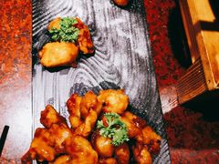 雪花糖醋里脊-绿茶餐厅(华联万柳店)