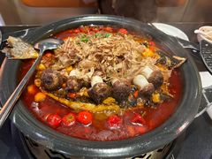 -探鱼·鲜青椒爽麻烤鱼(银泰城店)