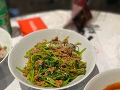 香菜炒牛肉-壹盏灯(惠农店)