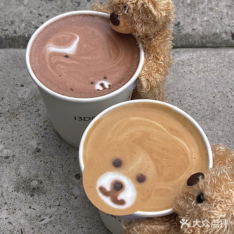 13DE MARZO小熊咖啡开来上海了！只开一周🧸