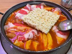 经典肥牛锅-麻麻桃韩式料理(百盛B馆店)