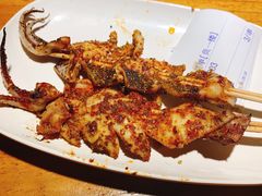 鱿鱼-胖子烧烤海鲜(亲贤北街店)
