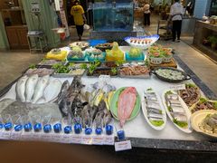 -海派美食·家宴海鲜青岛菜·石锅鲽鱼头(东方城店)