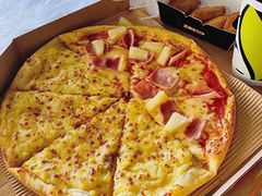 双拼榴莲披萨-乐凯撒披萨(蛇口花园城店)