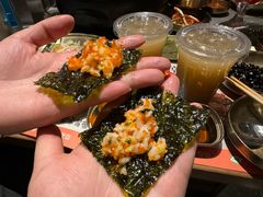-草家酱蟹炭火烤肉店(珲春南路一店)