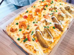 咸蛋黄双拼比萨-必胜客(花舞大唐博物馆店)