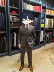 点击看大图 -怒马会 全麻衬西装高级定制