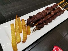 沙爹牛肉串-喷泉广场餐厅·宵夜·海鲜烧烤大排档(长隆企鹅酒店)