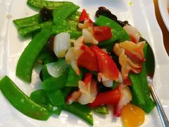 兰豆炒兰花蚌-广州塔晖粤轩中餐厅