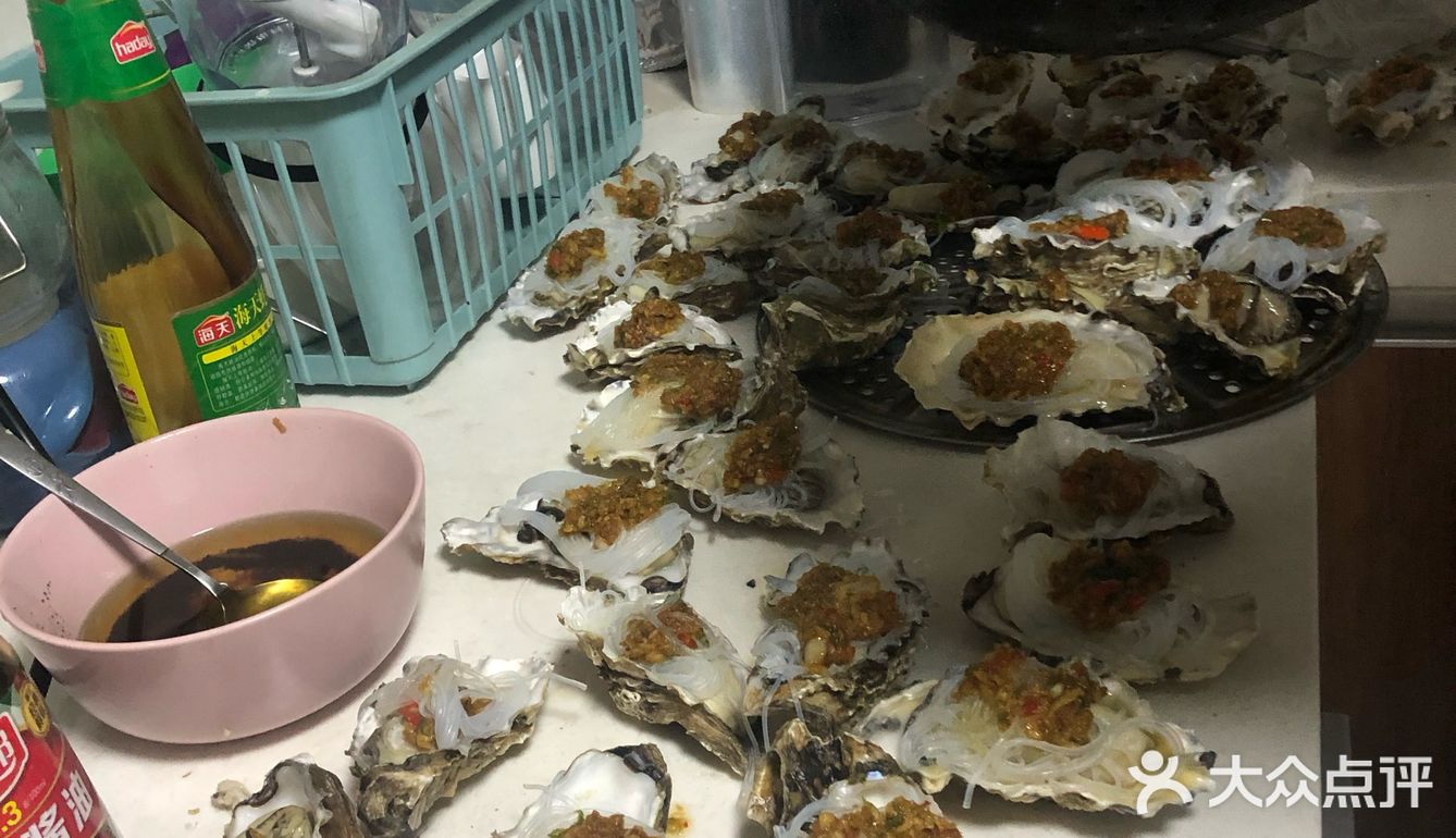 自制夜市烤生蚝