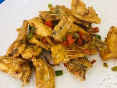 椒盐鱼骨-祈胜邨•顺德鱼生•顺德菜(容桂店)