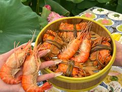 -七的湖·晚芳亭·阳澄湖农家菜·大闸蟹(莲花岛店)