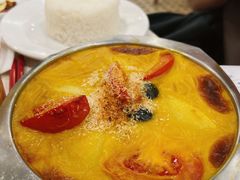 焗葡国鸡跟饭-喜莲咖啡