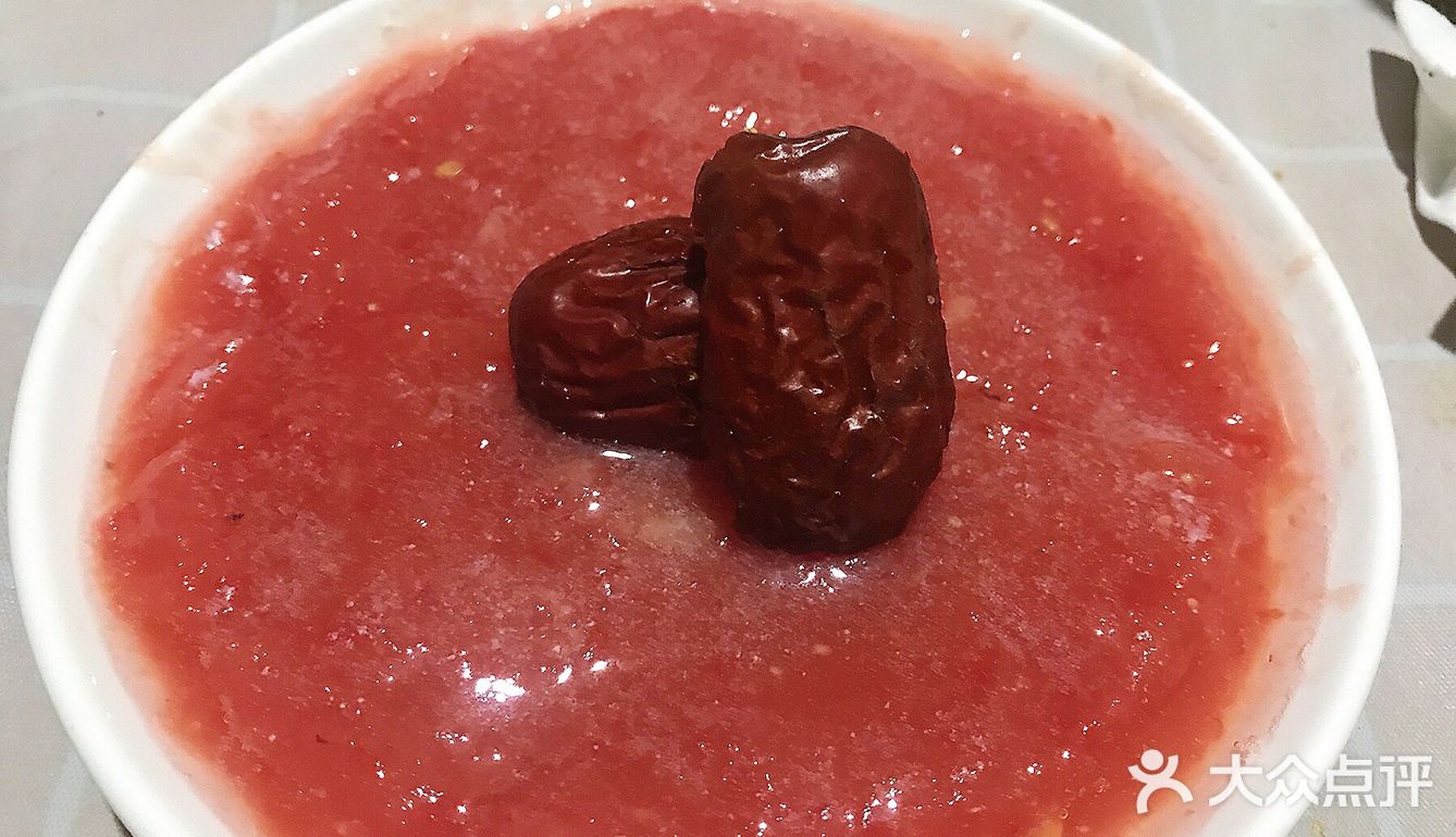 饭后甜点之西红柿凉糕的做法，酸甜入口即化