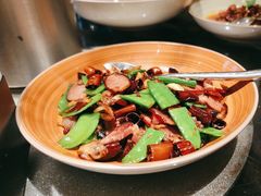 荷兰豆煸老腊肉-华豫川酒家(金水路店)