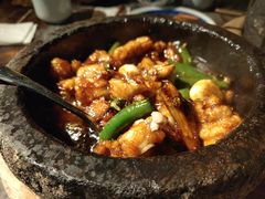 石锅杭椒牛蛙-桂满陇-十里风荷(合生汇店)